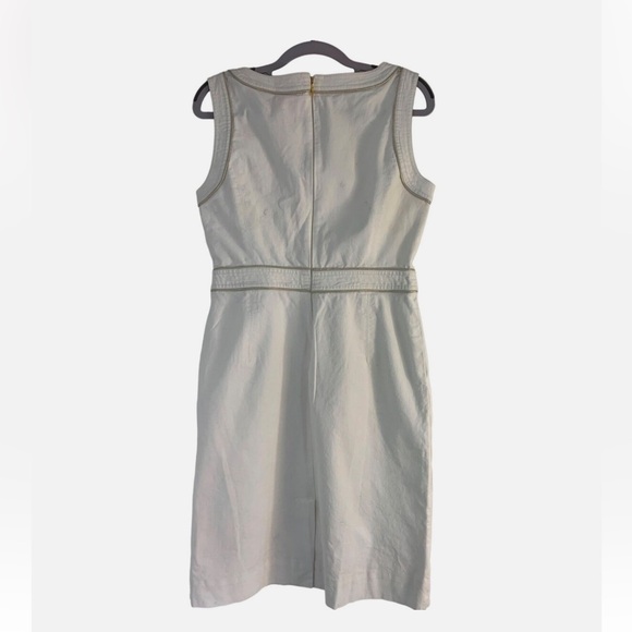 Tory Burch White Mini Dress - Picture 3 of 4